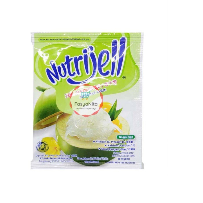 

Nutrijel Kelapa Muda 15 gram - FasyAnita Mart Denpasar