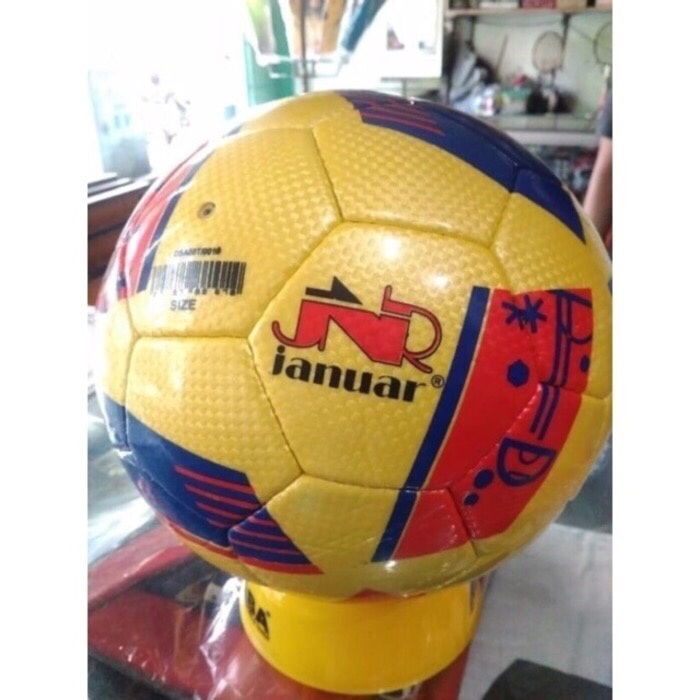 

BEST SELLER BOLA KAKI SEPAK JANUAR TIKAR SIZE 5 BONUS PENTIL JARING TERMURAH