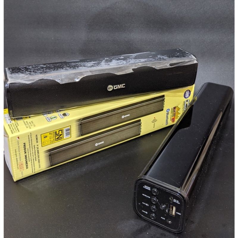 Speaker Bluetooth GMC 881B RMS Radio USB Super Bass / Musik Box bluetooth Speaker portabel z.s