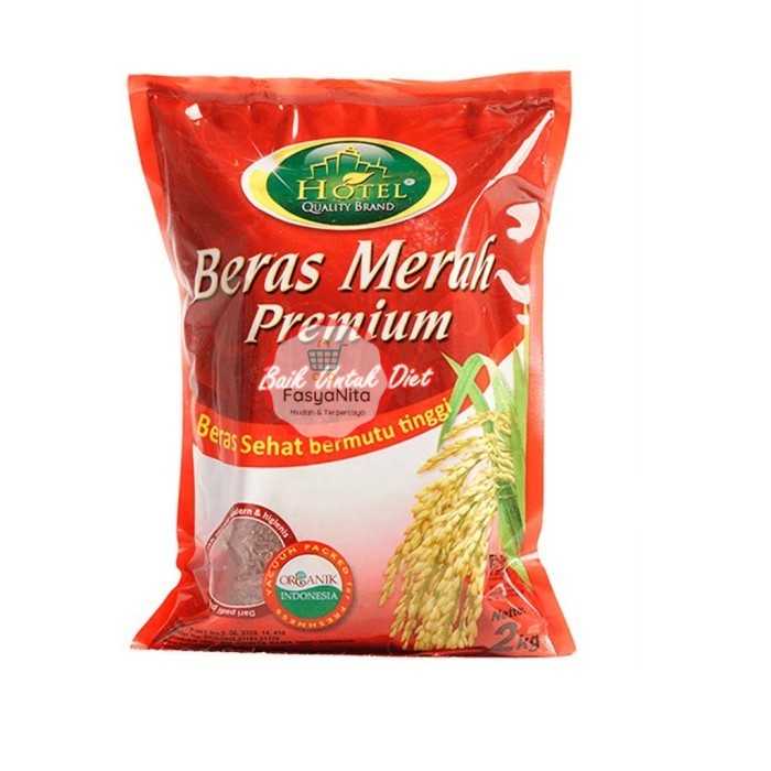

Beras Hotel Merah Organik Premium 2kg - FasyAnita Mart Denpasar