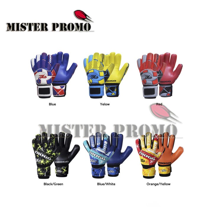 

BEST SELLER Sarung Tangan Kiper Tulang Anak Prato JR DIOGO DIEGO GoalKeeper Glove - 6, Merah