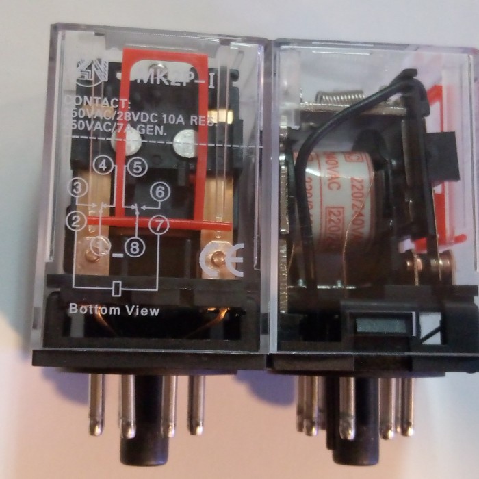 OMRON Relay MK2P-1 10A 220V AC 28VDC-220V AC-28VDC - 24VDC Termurah