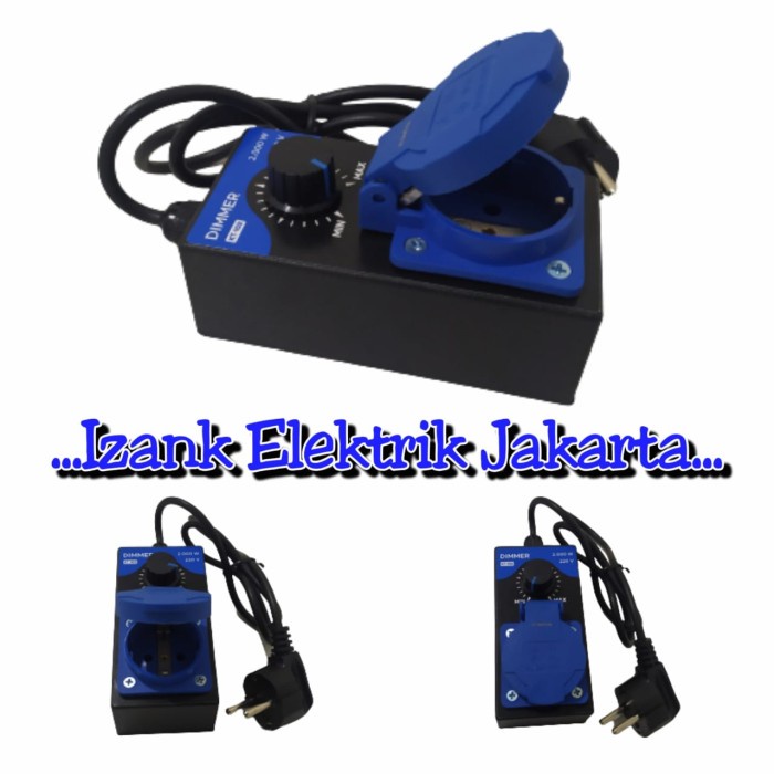 Dimmer ac 2000wat Dimmer Gerinda dimmer pengatur kecepatan bor dinamo - 2000wat Termurah