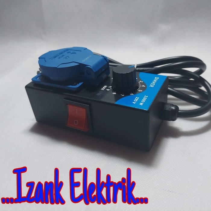 Dimmer 2000w Grinda Pengatur Kecepatan Dimer 2000wat Dimmer scr 2000w - 2000wat Termurah