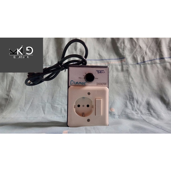 Pengatur Kecepatan Dimmer 2000 Watt Pengatur Kecepatan Bor Gerinda Termurah