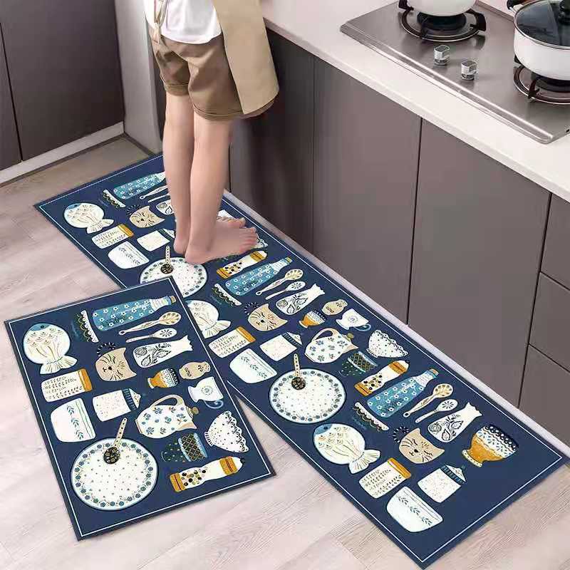 keset kesed dapur panjang anti slip dapur keset kitchen keset kaki dapur keset kaki anti slip 2in1 k