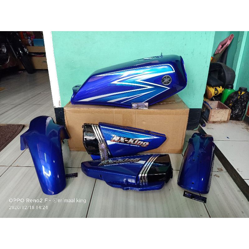 body tangki set rx king 2003 biru