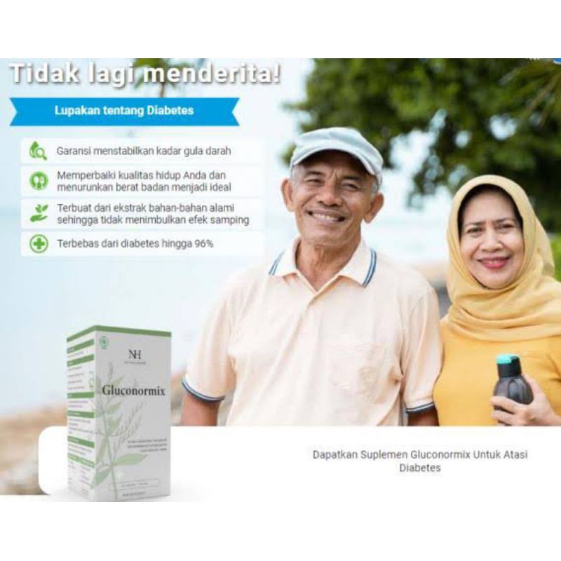 GLUCONORMIX ASLI OBAT DIABETES 100% ORIGINAL NO 1