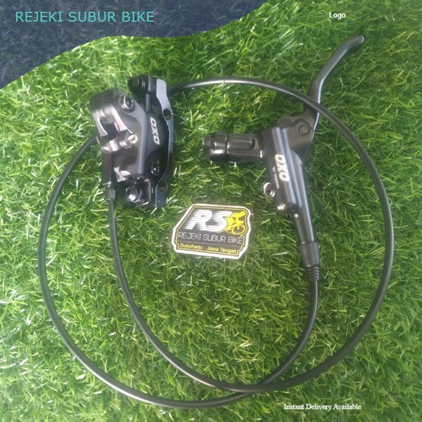 hidraulic disk brake OXO taiwan front depan saja 100cm rem hidrolis sepeda mtb lipat