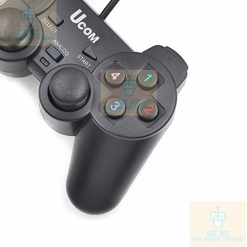 Gamepad Joystick Single Ucom  Stik Stick PC usb Single PC Laptop PS3 Gamepad Joystick USB Gamepad Jo