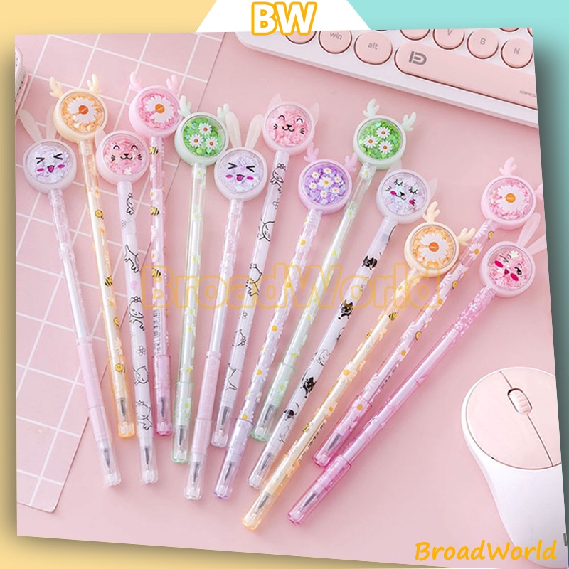 

Pena Karakter Payet Gliter Bunny Lucu Black Ink Gel Pulpen Murah Gel Bolpen Gel Pastel Alat Tulis Karakter Kupu-Kupu Perlengkapa