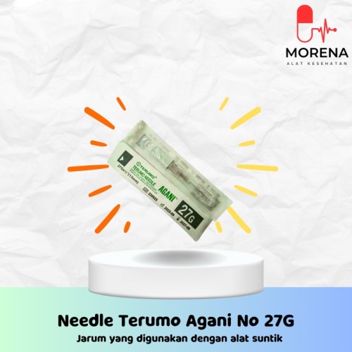 TERUMO - Jarum Suntik/Needle 27g Terumo Agani