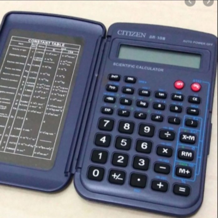 

Kalkulator Calculator Calc CITIZEN CT 108 Scientific SINUS COSINUS