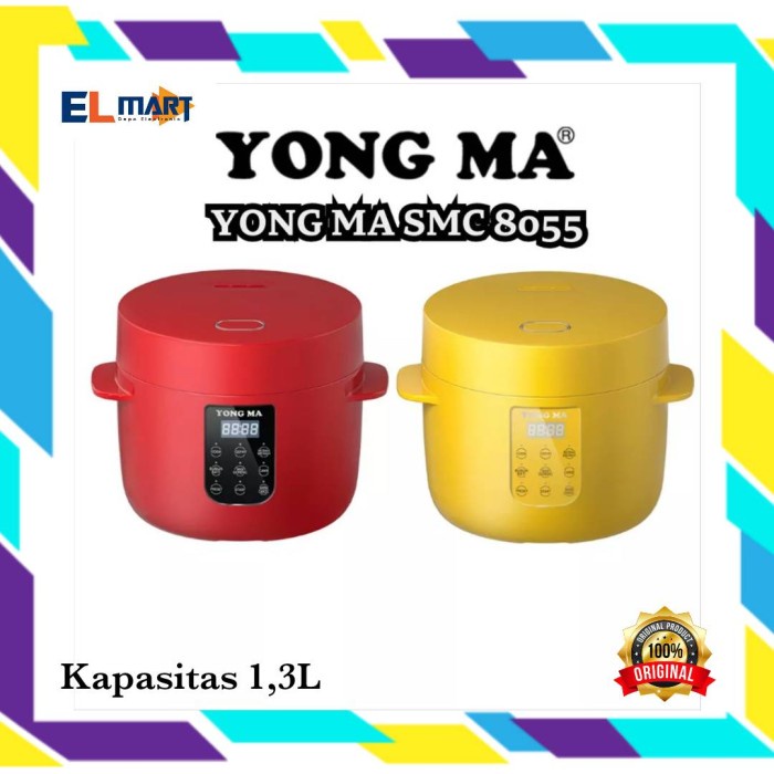 Yong Ma Magic Com Digital Yongma Rice Cooker Kecil 1,3L SMC 8055