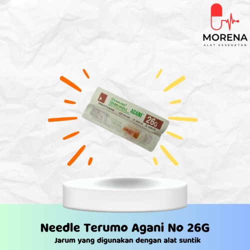 TERUMO - Jarum Suntik/Needle 26g Terumo Agani