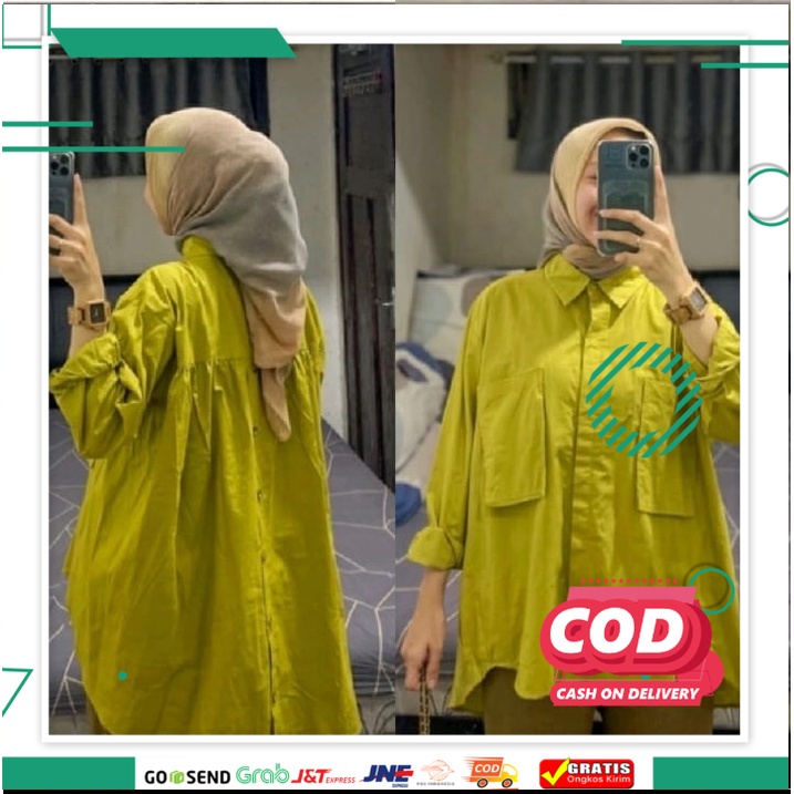 JAKET ORI MURAH / alena id I POCKET BAJU WANITA BAJU KEMEJA CEWEK TERBARU 2022 KEKINIAN VIRAL BAJU K