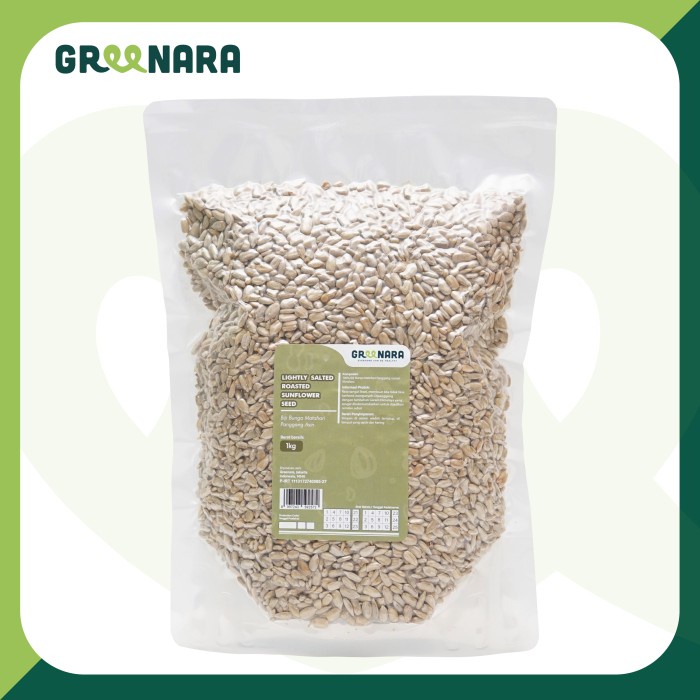 

BEST SELLER ! Lightly Salted Roasted Sunflower Seed 1Kg/ Kuaci Panggang