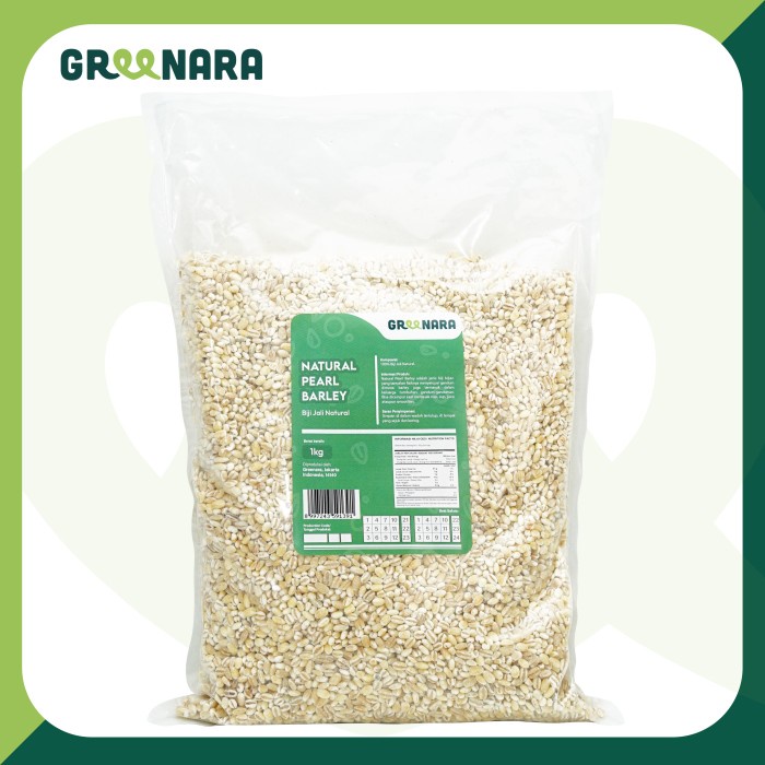 

BEST SELLER ! Natural Pearl Barley / Biji Jali - Jali 1Kg