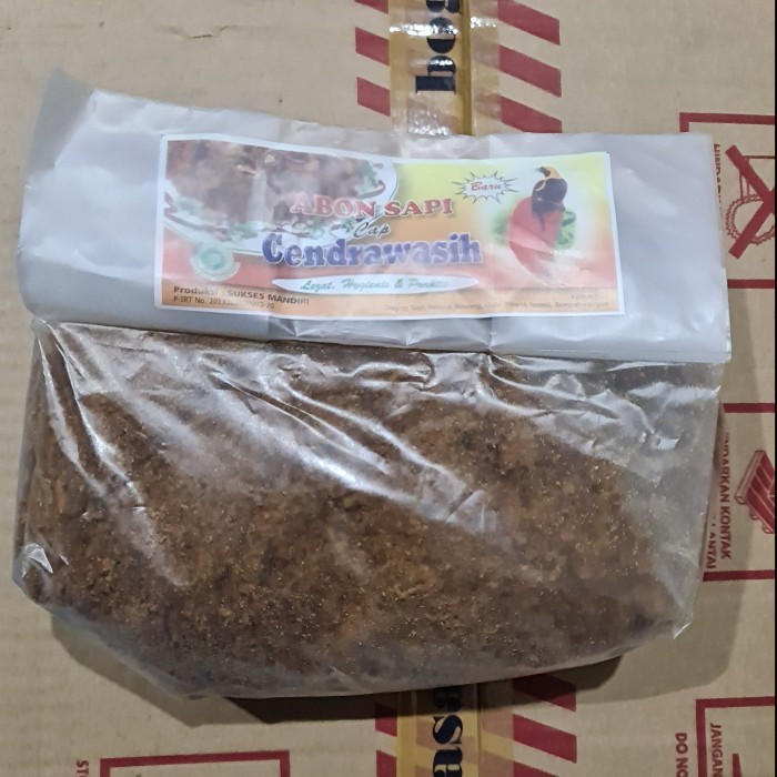 

BEST SELLER ! Abon Sapi Cap Cendrawasih 1 KG