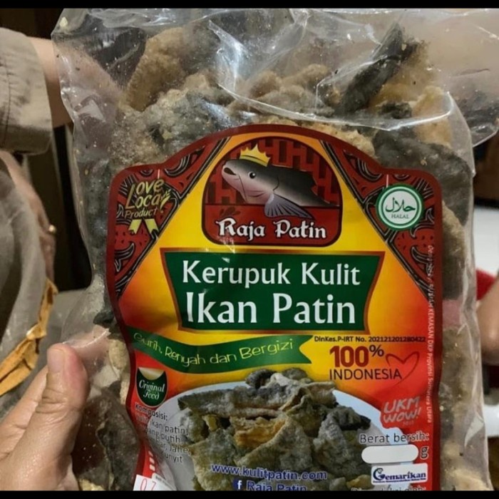 

BEST SELLER ! krupuk kulit ikan patin 250gr - original, bubble