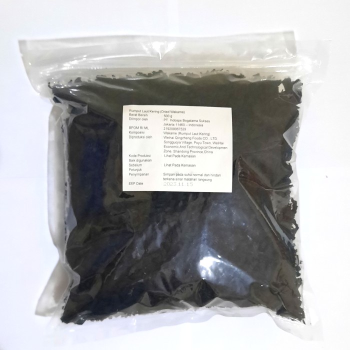 

BEST SELLER ! Cut Wakame Dried Seaweed 500gram