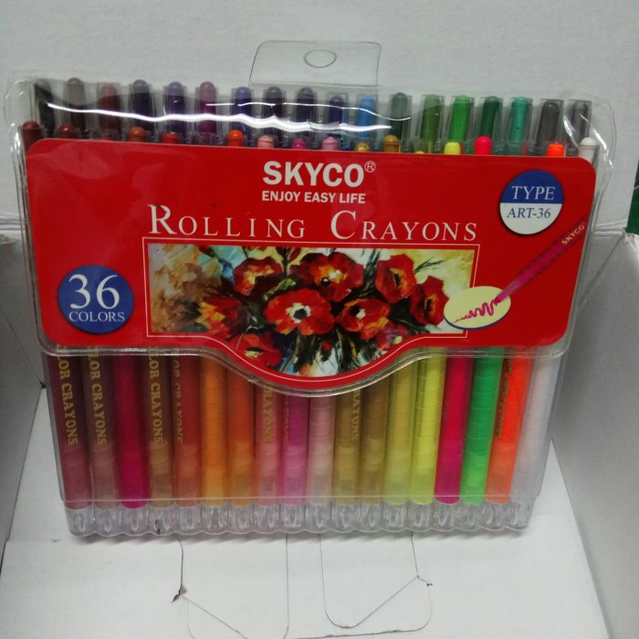 

crayon SKYCO Rolling 36warna
