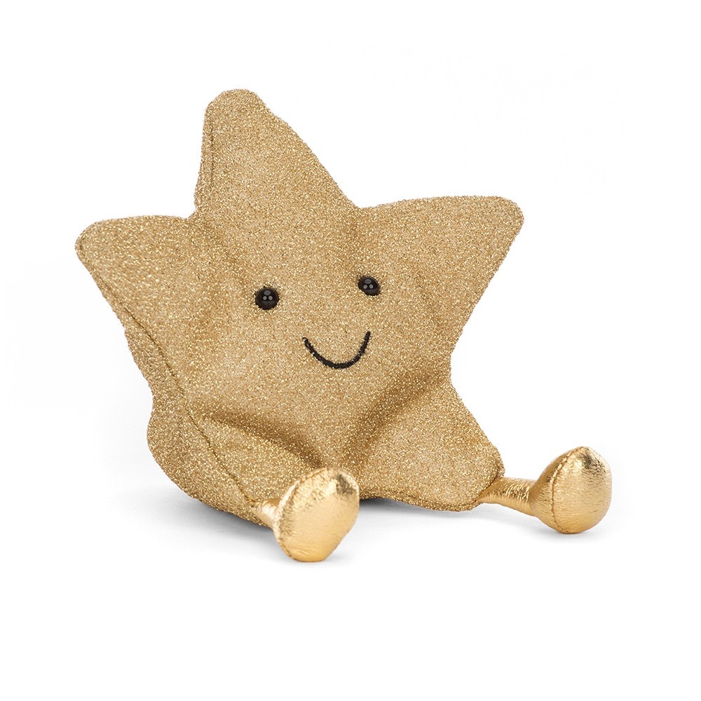 pabrik branded jellyc4t Amuseable star plush Soft Toy bintang emas permen minuman makanan Sayuran ku