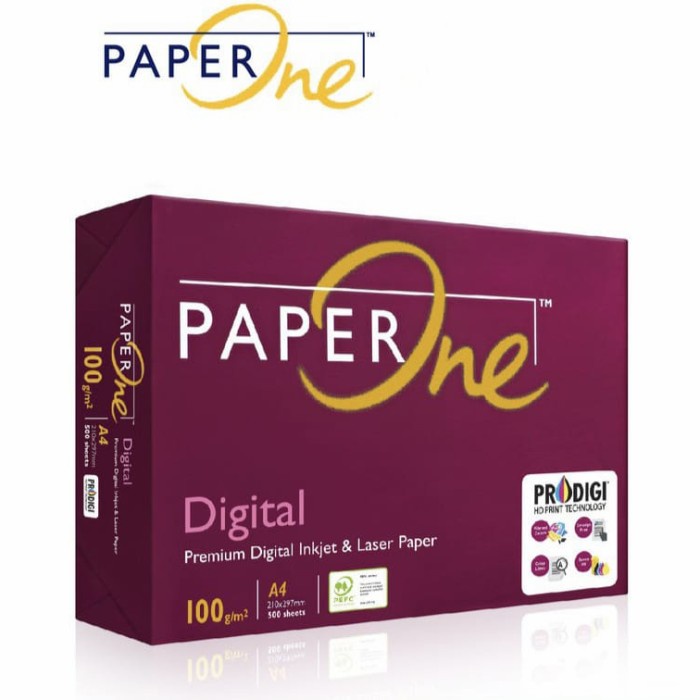 

Kertas hvs A4 100 gram merk Paper one
