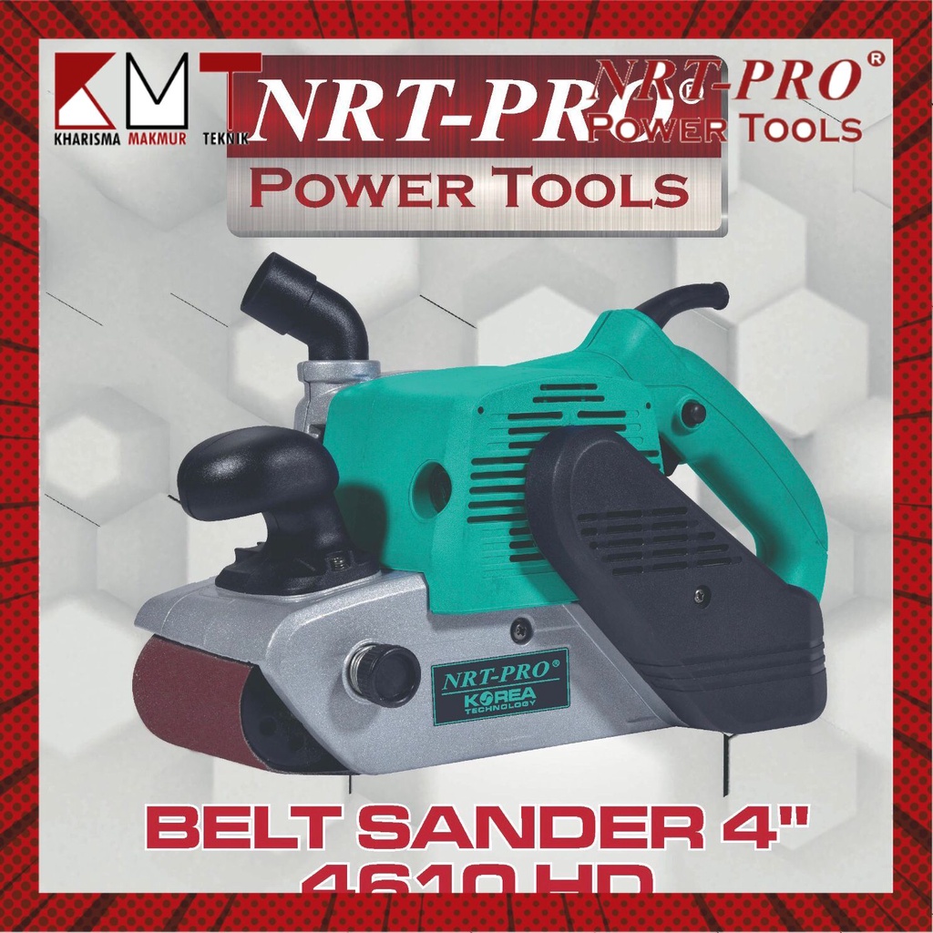 BELT SANDER / MESIN AMPLAS TANK 4" 4610 HD NRT-PRO