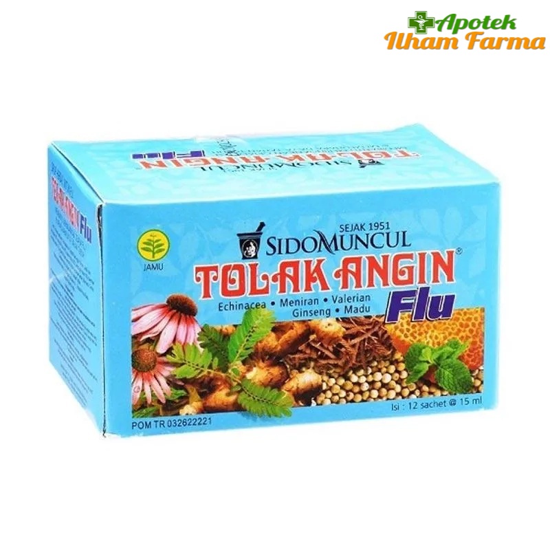 

TOLAK ANGIN CAIR FLU (1 DOS ISI 12 SACHET)