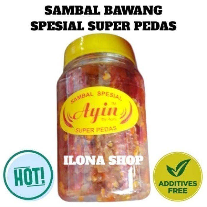 

Sambal Bawang Spesial Super Pedas Ayin 300gr Sambel Bawang Spesial Ayin Original Enak Murah