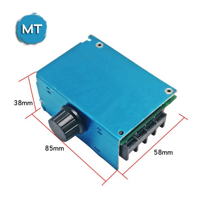 Dimmer 20A DC 9V12V24V36V48V60V PWM DC speed regulator Plus Box Limited