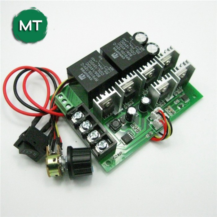 Dimmer PWM 40A DC Brush Motor Speed Controller 12V 24V 36V 48V Limited