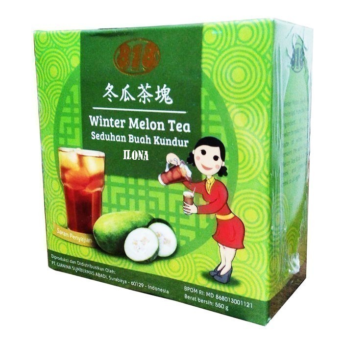 

WINTERMELON TEA 818 SEDUHAN SARI BUAH KUNDUR WINTER MELON