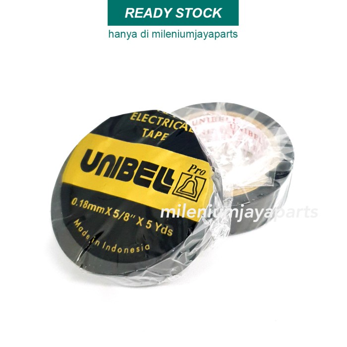 

Isolasi Hitam Kabel Listrik Unibell 5 Yards EK27