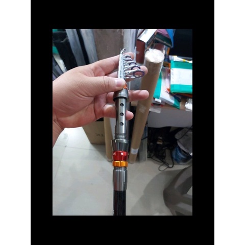 Joran Xneon Carbon 240 joran antena telescopic zoom