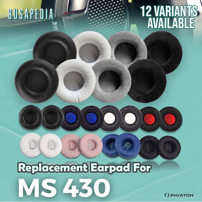 Earpad Ear Cushion Earcup Phiaton MS430 MS 430 Busa Bantalan Foam
