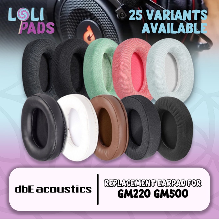Busa Earpad Ear Cushion GM220 GM500 GM 220 GM 500 Pad Bantalan Earcup