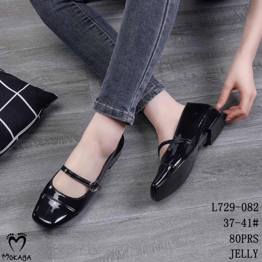 Sandal Sepatu Fashion Kantor Wanita BEST SELLER Import Mokaya L729-082