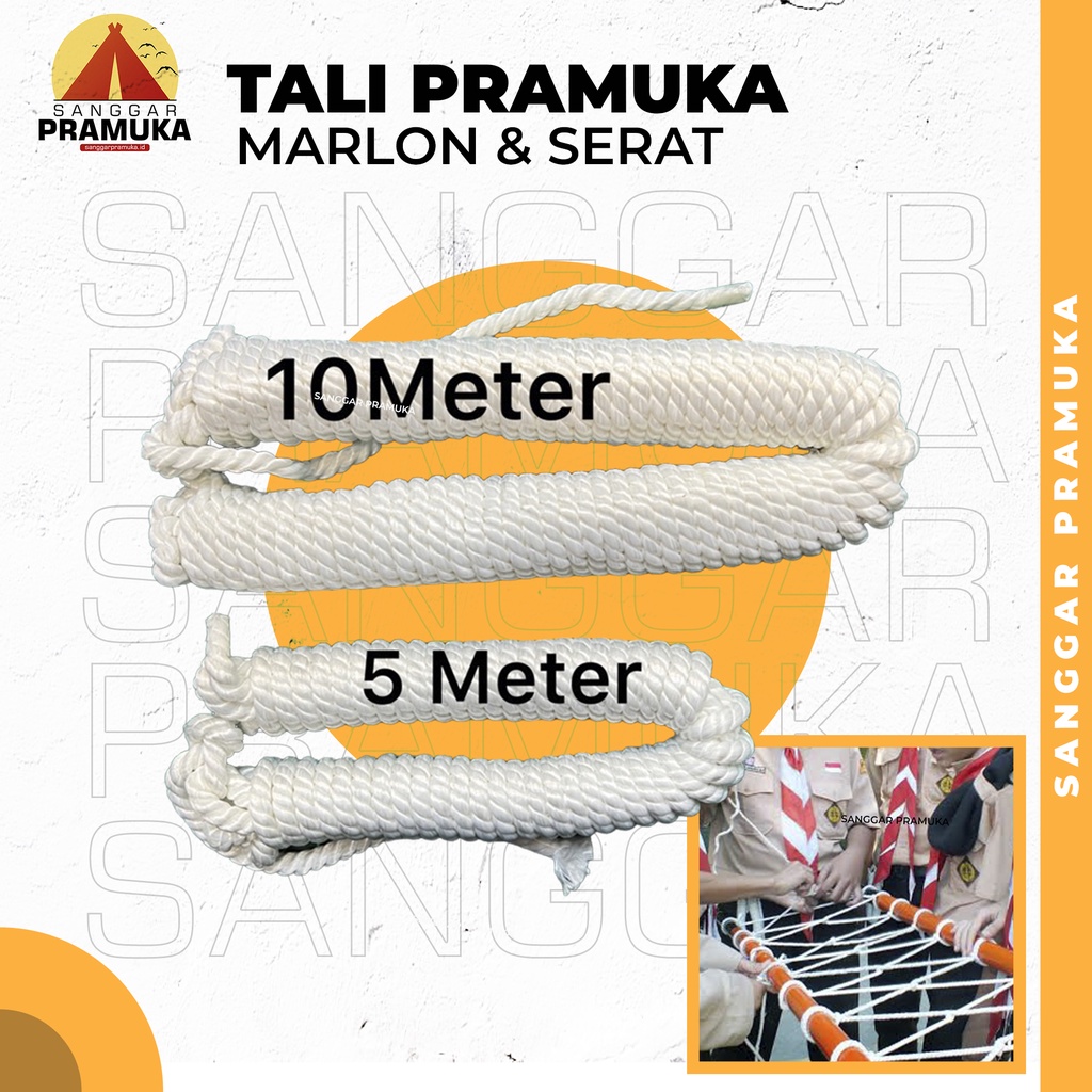 Tali Pramuka Marlon dan Serat / Tali Pramuka Marlon / Tali Pramuka Serat