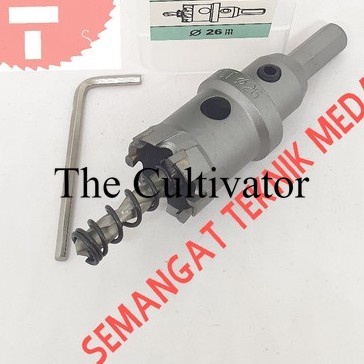 Terbaik 60mm MATA BOR HOLESAW HOLE SAW PELUBANG KAYU BESI BAJA TCT 60 mm KUGEL NBS390