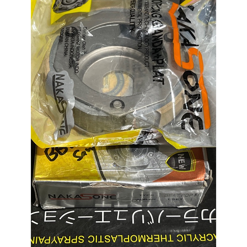 KAMPAS GANDA OTOMATIS + PLAT BEAT POP FI NAKASONE OTOMATIS ASSY BEAT POP
