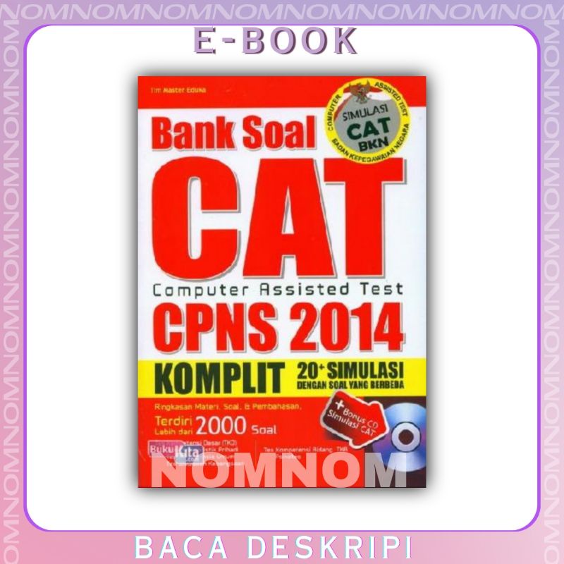 

BANK SOAL CAT 2014 KOMPLIT