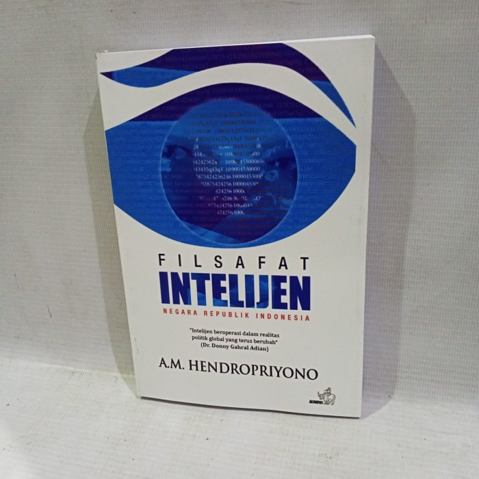 buku filsafat intelijen negara republik Indonesia