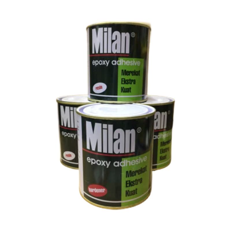 EPOXY ADHESIVE - MILAN LEM EPOXY KALENG (RESIN+HARDENER) 2 KG