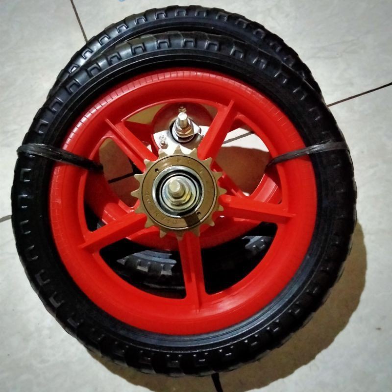 lstr- Ban mati set ples gear murah berkualitas UK sepeda12inch roda Eva ban Eva 12 roda Eva sepeda b