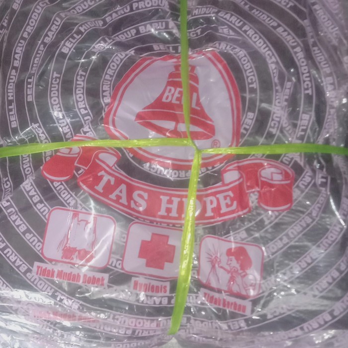 KANTONG PLASTIK HDPE MERK BELL UKURAN 28/10LITER