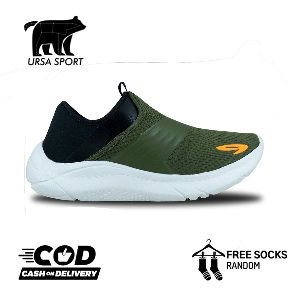 Sepatu Lari  910 Nineten OSAKA ARCH FIX - Hijau/Hitam/Putih