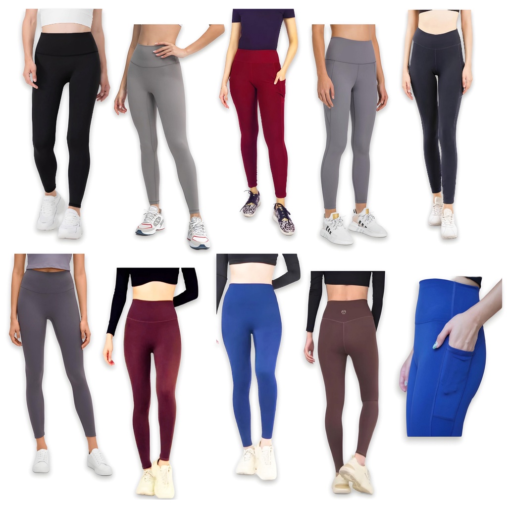 Celana Legging Olahraga Wanita Amob