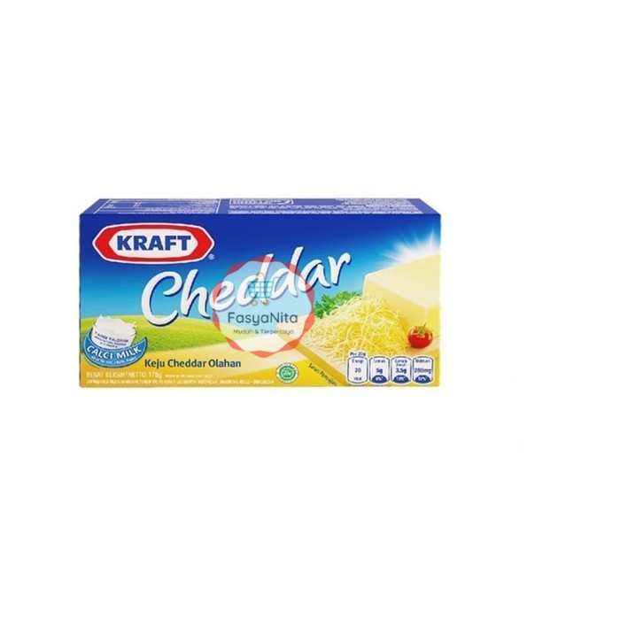 

Kraft Keju Cheese Cheddar 165 gr - FasyAnita Mart Denpasar